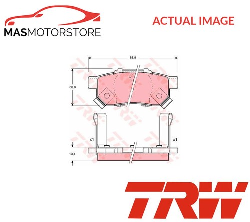 Brake pads set - brake, pad