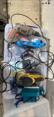 Power tools job lot - power,