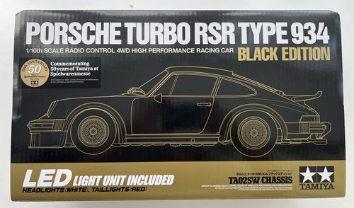 Tamiya 47362 porsche 934 black - tamiya,