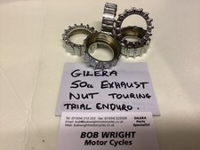 GILERA 50 Trials Touring Enduro exhaust Pipe Holding Ring Nut