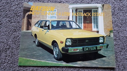 Datsun sunny fastback - datsun,
