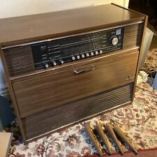 Vintage  1960’s Grundig Radiogram With Turntable Made In Germany