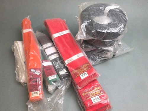 Lot martial arts belts - 10,