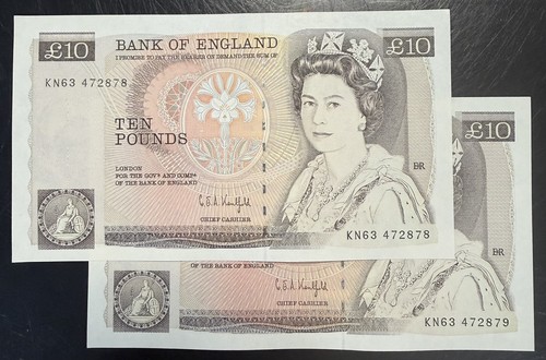 Old ten 10 - £10, notes
