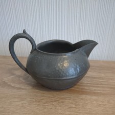 Civic Pewter Antique Arts And Crafts Milk Jug/Creamer Made in England