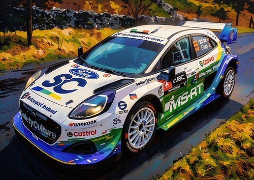 Wrc ford puma - puma, a3