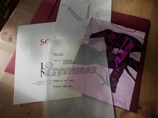 RARE RUBY EDITION PORTFOLIO 3 1975 SIGNED LIMITED EDITION PRINTS BERTINI  