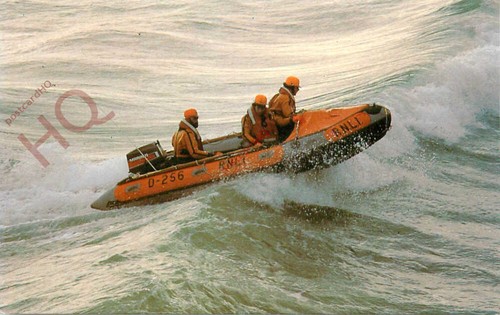 Picture postcard rnli d - a, 'd'