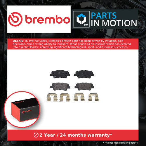 Brake pads set - rear, p30067