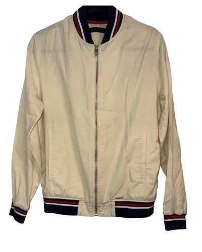 Zara man yellow zip - man,