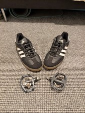 Adidas Velosamba Cycling Shoes Size 42 w/ Shimano SPD Pedals and Cleats