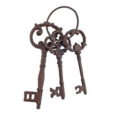 Large Cast Iron Skeleton Jail