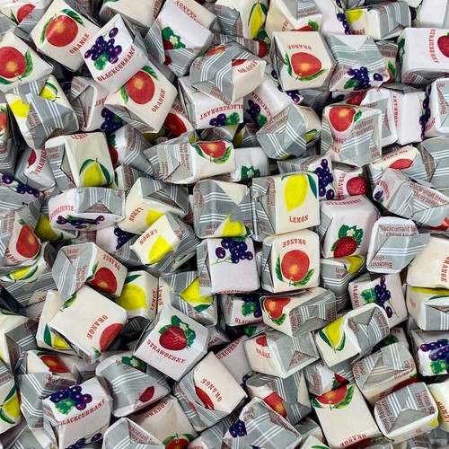 Fruit caramels retro - fruit, sweets