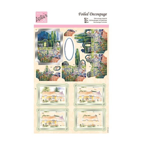 Anitas foiled decoupage for - foiled,
