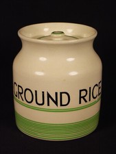 RARE GREEN BANDED GROUND RICE