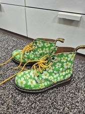 Very Rare Pansy Fayre Doc Martens Boots - 6 Eyelets