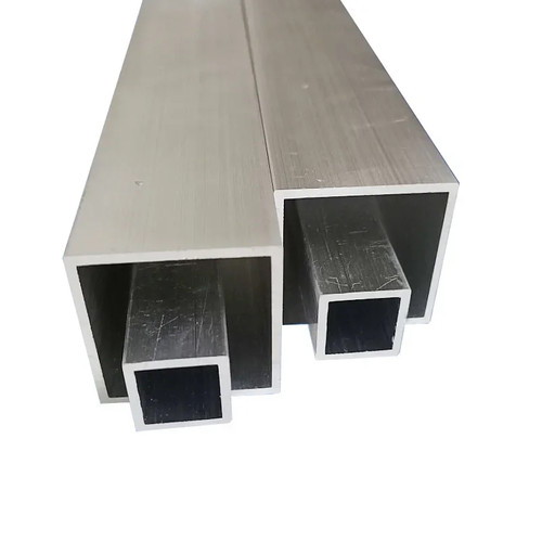Aluminium square box - square,