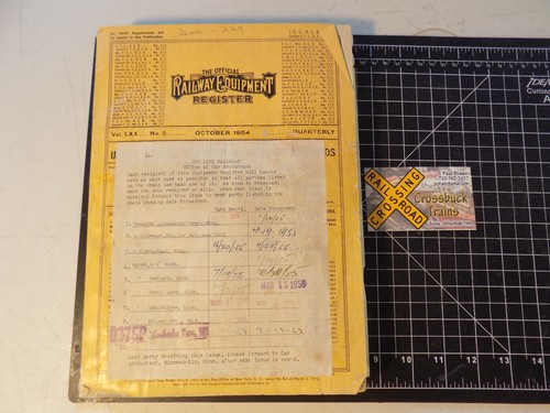 1954 official railway - 1954,