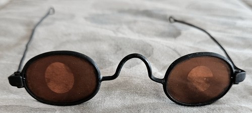 Antique shooting glasses amber - shooting,