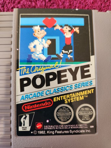 Popeye nintendo nes pal a - nes,
