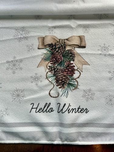 Christmas tea towel set - christmas,