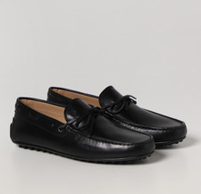 Tods Mens Black Leather
