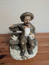 Vintage Resin Figurine Old Man