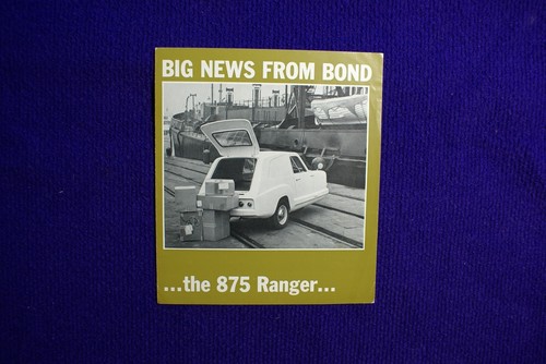 Bond cars ltd 875 - bond, wheel