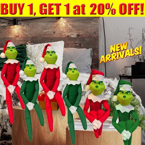 32cm grinch shelf - grinch, plush