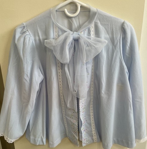 Vintage baby blue lace - baby,