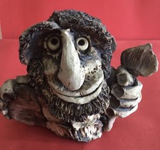 Extremely Rare John Hughes Grogg-style Mabinogion Figure from the early 1970s .