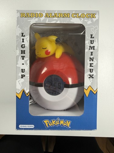 Pokémon pikachu radio alarm - pokémon,