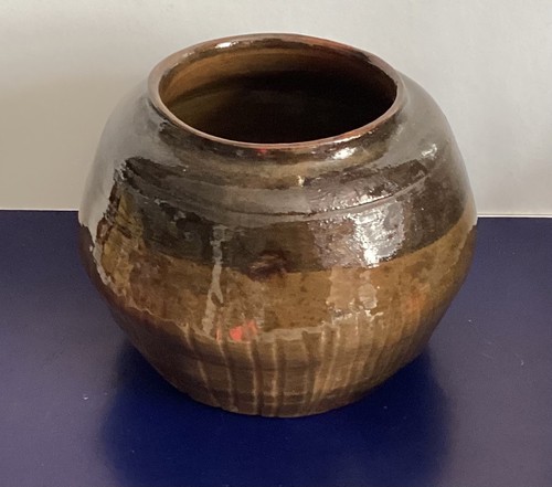 Studio pottery bowl vase pot - pottery,
