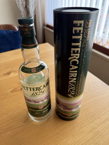 Fettercairn 1824 empty whisky - 1824,