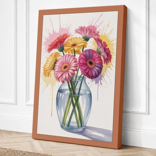 Gerbera daisy bouquet - gerbera,