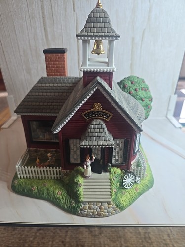School house tealight - house,