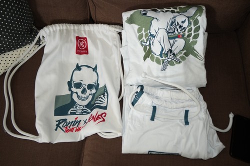 Ronin fightwear bones bjj gi - bones,