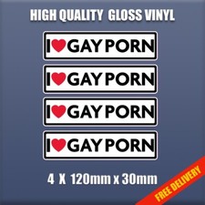 I Love Gay Porn x 4 Rude Fun