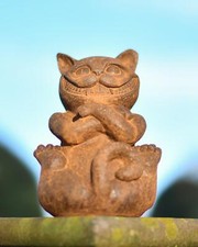 Rustic "Grinning" Cheshire Cat
