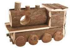 Wooden hideaway train small - hideaway,