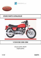Moto Guzzi parts manual book
