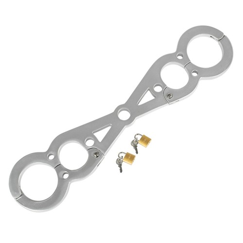Bondage restraint metal cangue - bondage,