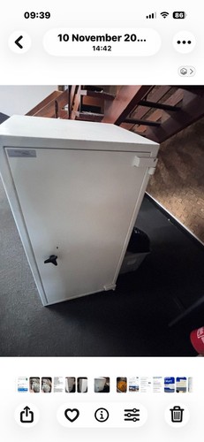 Peake safes large - peake, white