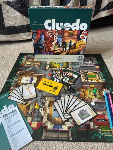 Cluedo board game - board,