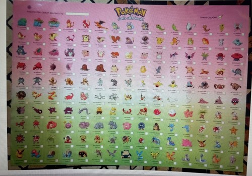 Pokemon poster original - pokemon,