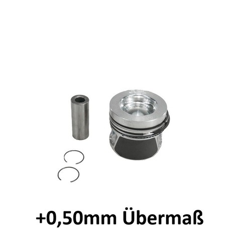 Piston 50mm oversize for - piston, +0.50mm