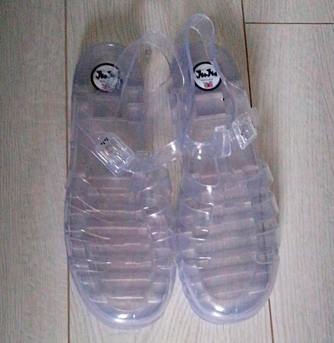 Juju clear pvc fisherman jelly - clear,