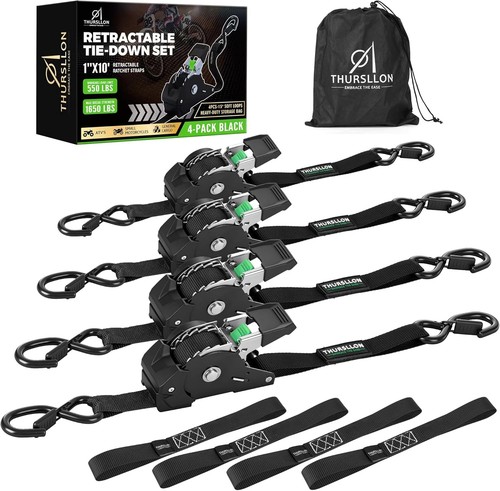 Rhino usa retractable ratchet - retractable,