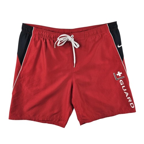 Nike swim shorts - nike, red