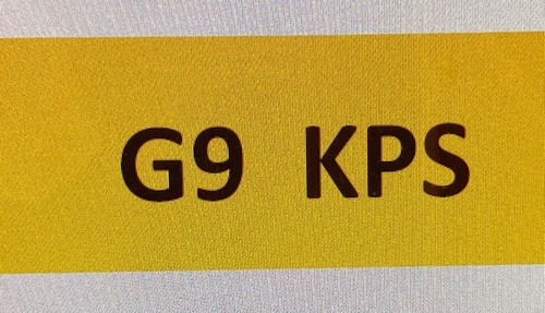 Cherished number plates g9 - cherished,